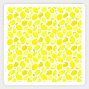 Lemon Pattern Design Sticker